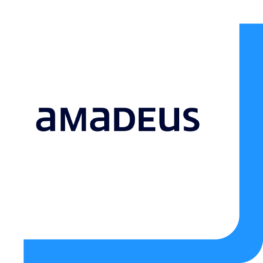 Het logo van Amadeus