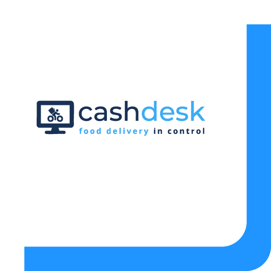 Het logo van Cashdesk