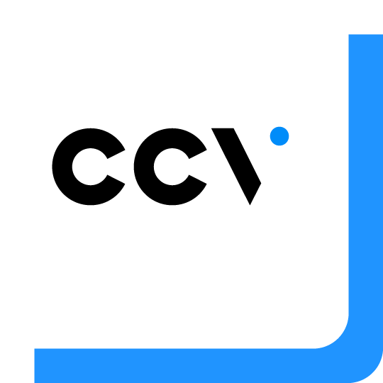 Het logo van CCV