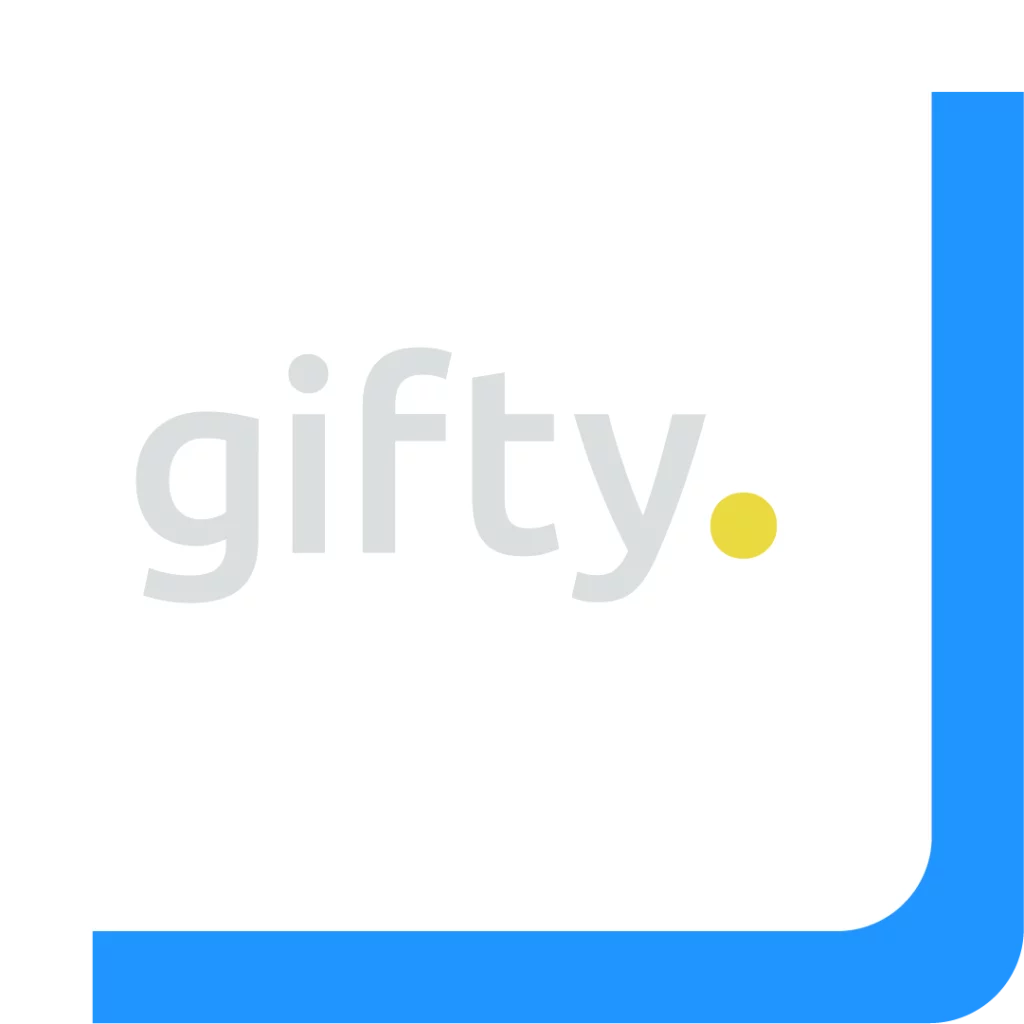 Het logo van Gifty