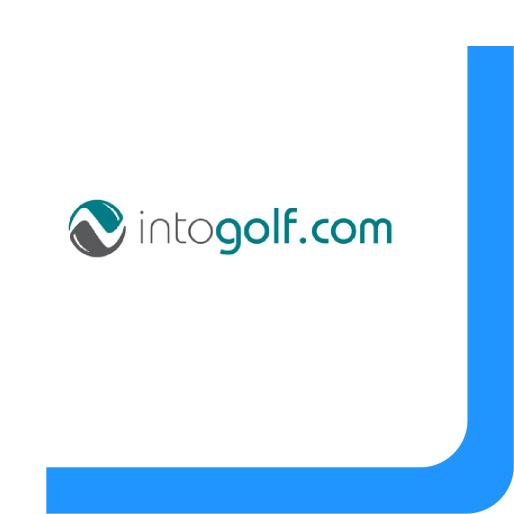 Het logo van IntoGolf