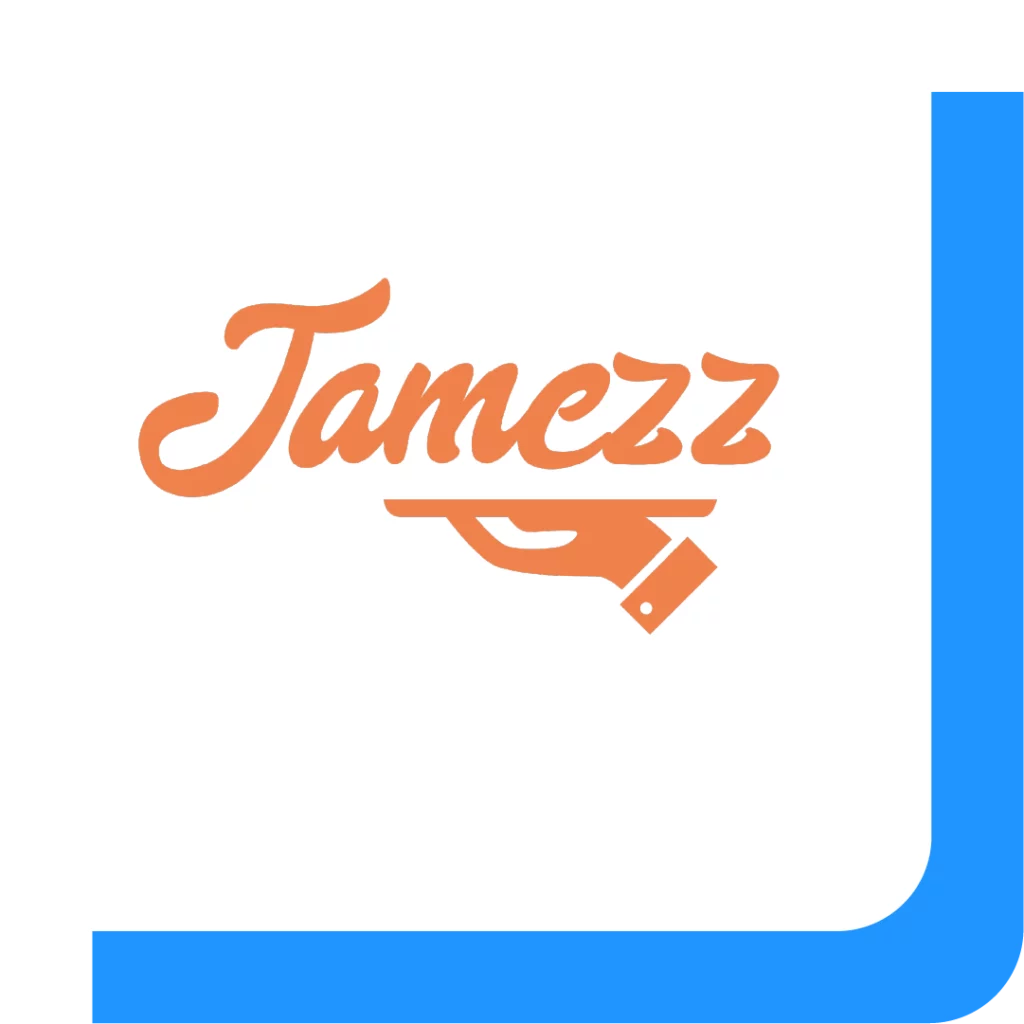 Het logo van Jamezz