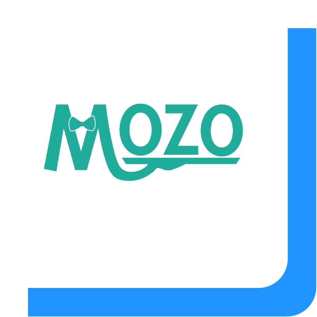 Het logo van Mozo