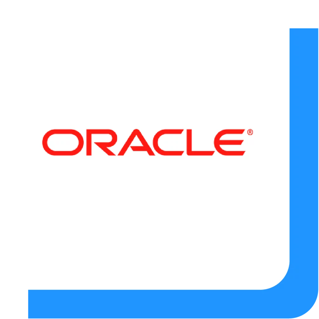 Het logo van Oracle