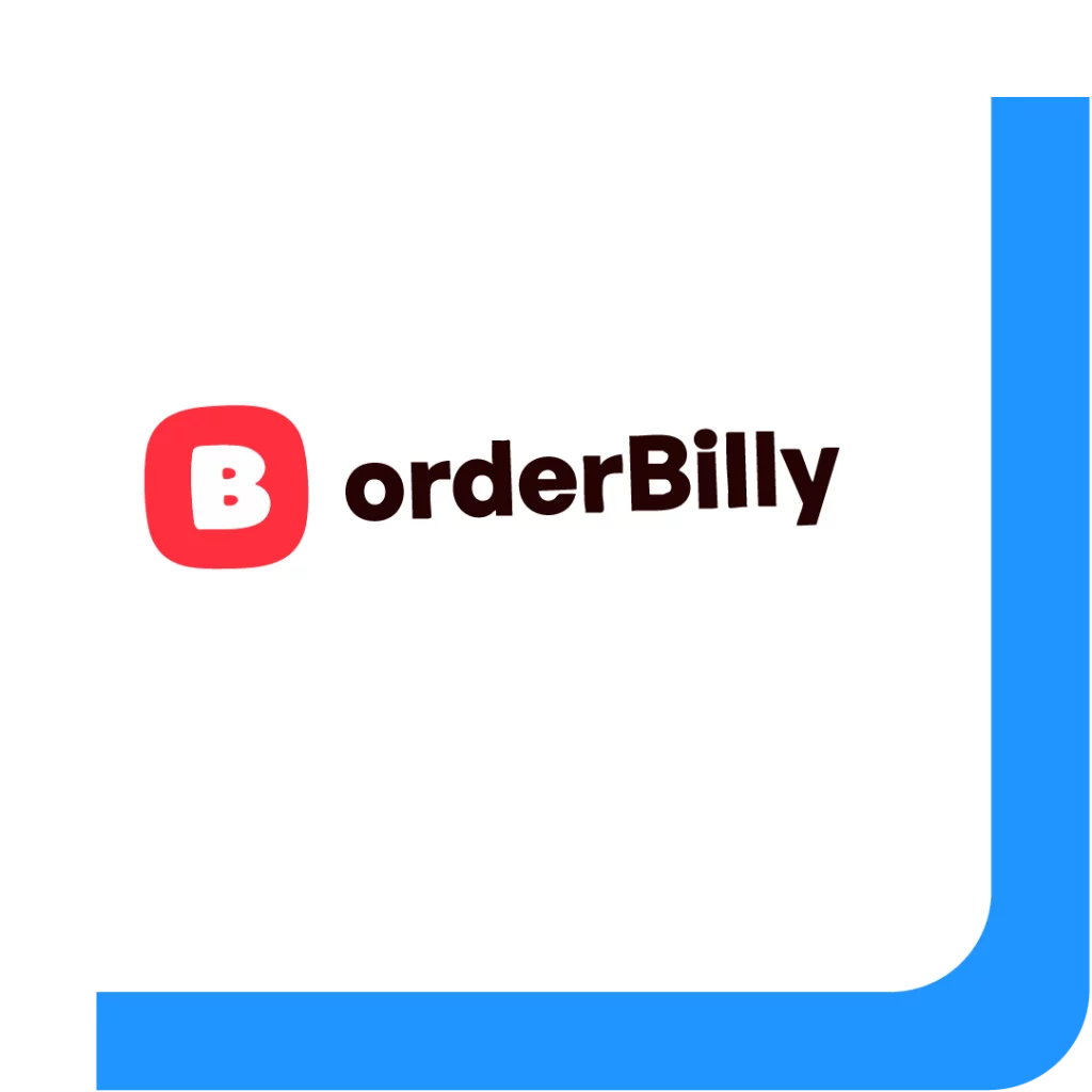 Het logo van orderBilly