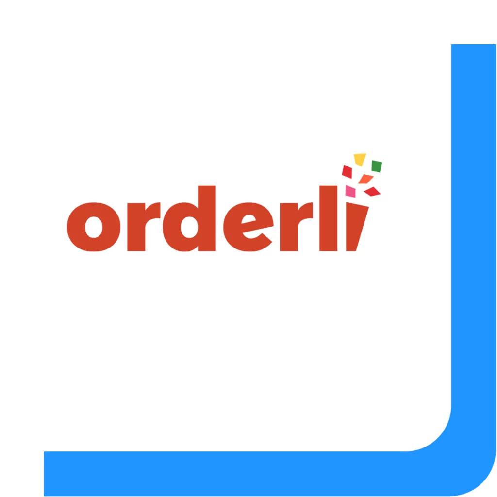 Het logo van Orderli