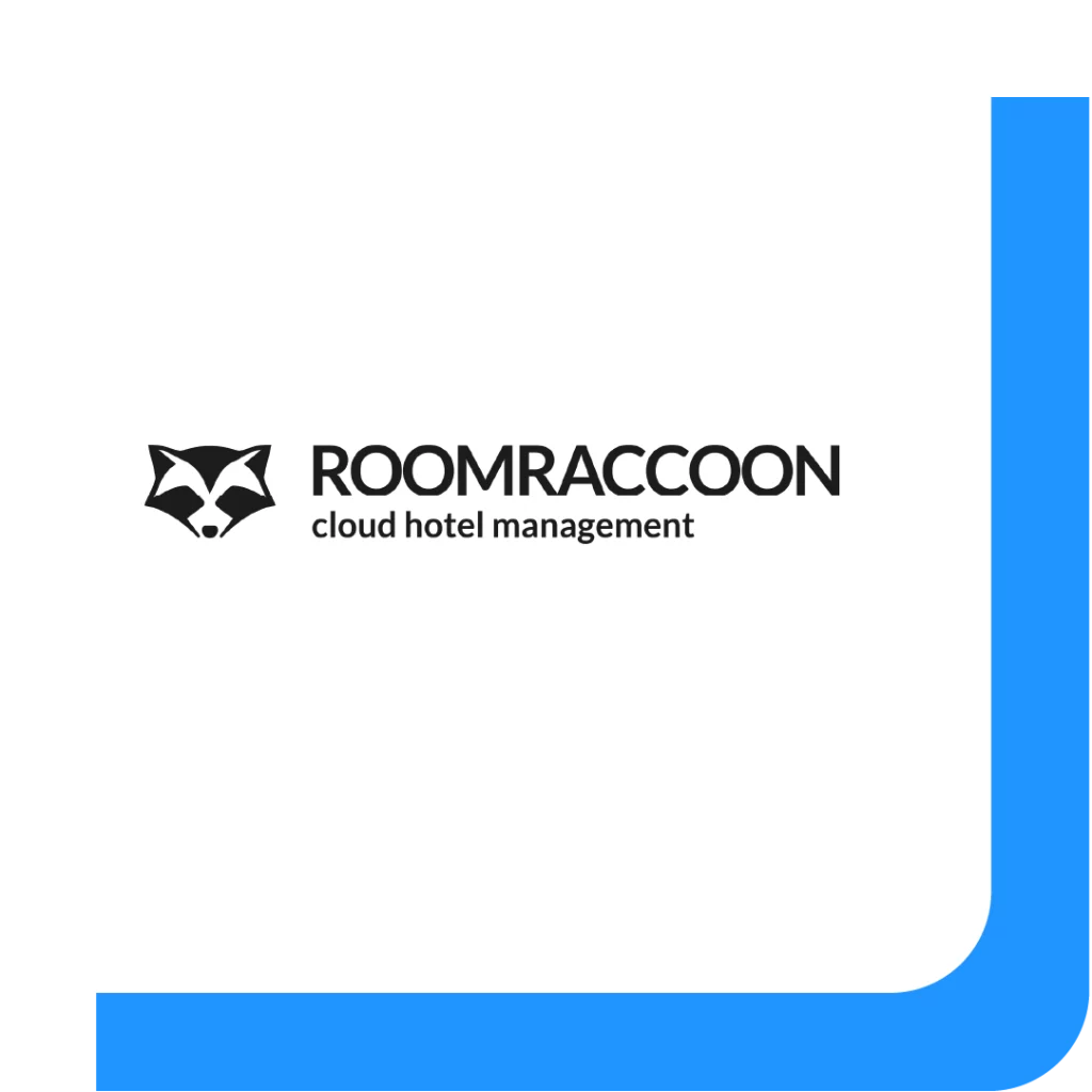 Het logo van RoomRaccoon