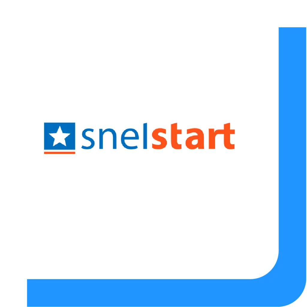 Het logo van Snelstart