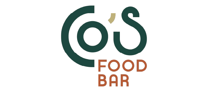Het logo van Co's Foodbar in Den Bosch