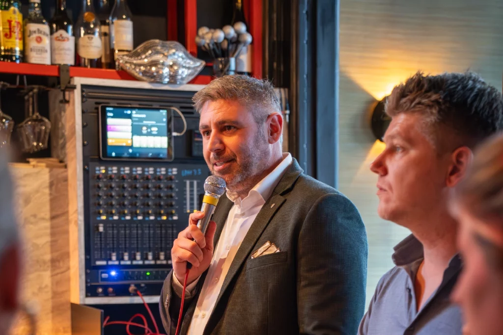 Jeroen van den Heuvel spreekt op de unTill klantendag 2025