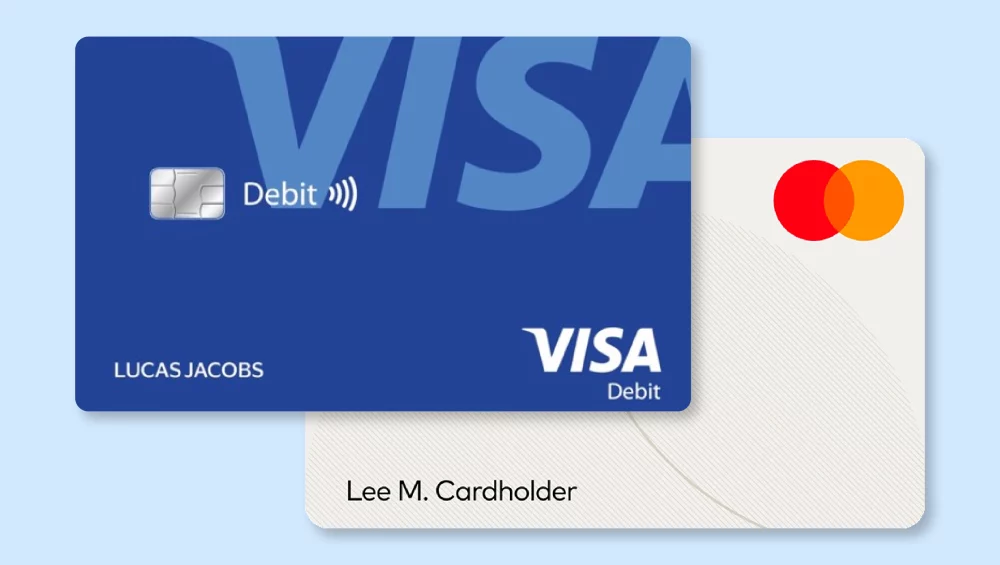 Visa en Mastercard betaalpassen