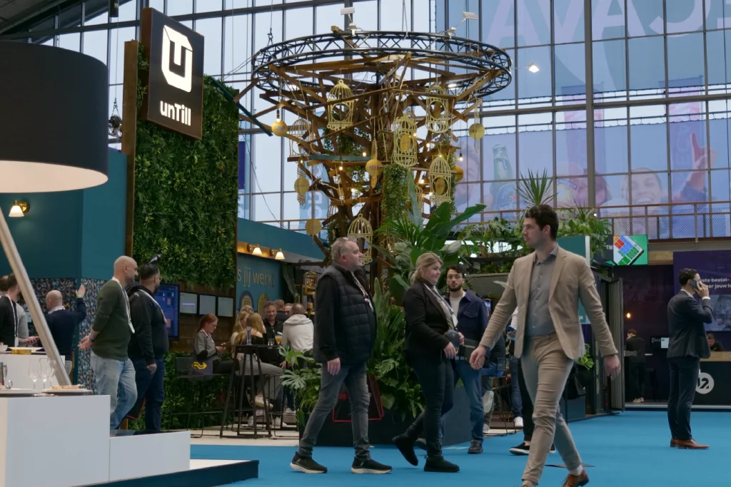 de stand van untill nederland op de horecava