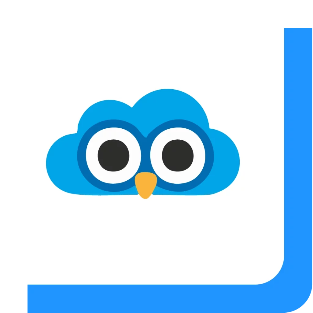 het logo van rax booker