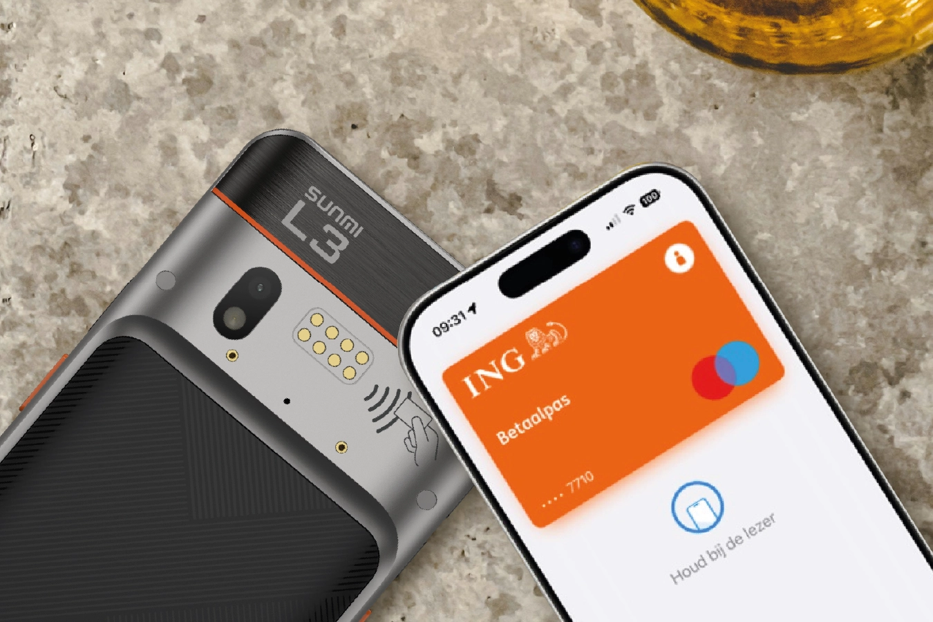 untill payments met de sunmi l3 combiterminal