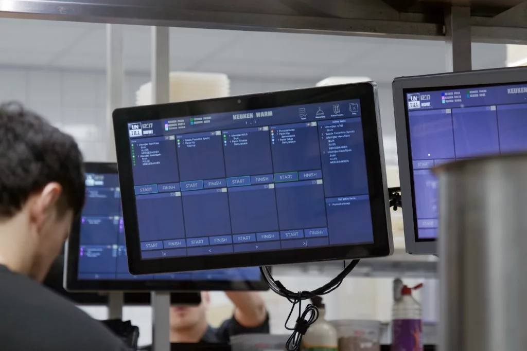 Horeca keukenscherm bij Fellini in Leeuwarden