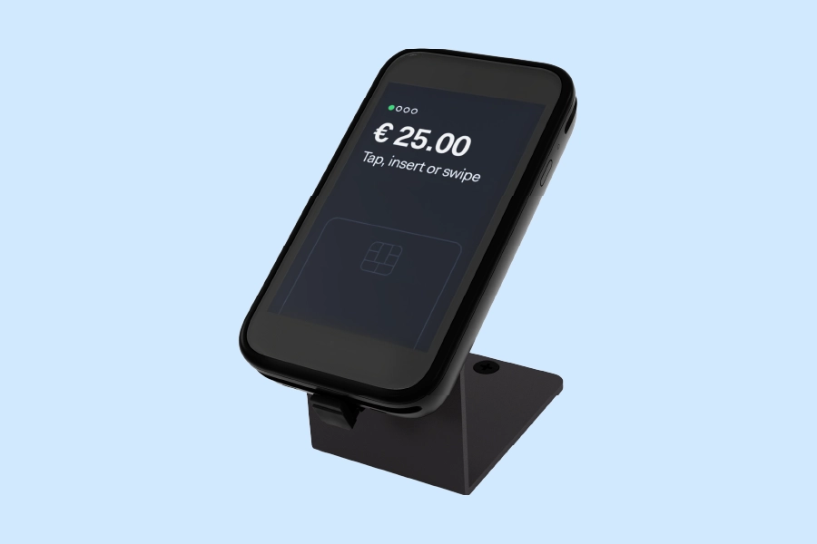 untill air cradle met ams1 pinterminal voorkant gedraaid