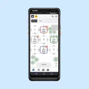 untill air handheld voorkant met interface