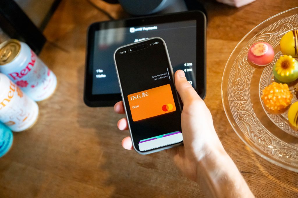 Betalen met smartphone bij een unTill Air kassa